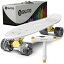 ɥȥܡ ܡ ǥ ľ͢ white-mamba Skatro - Mini Cruiser Skateboard. 22x6inch Retro Style Plastic Board Comes Completeɥȥܡ ܡ ǥ ľ͢ white-mamba