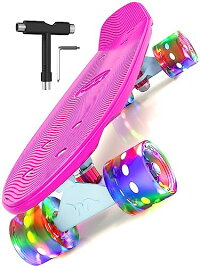スケボー Merkapa With 直輸入 海外モデル 22 Colorful スケボー Led 22 スタンダードスケートボード 送料無料 Complete Skateboard With Light Up Wheels For Beginners Pink スタンダードスケートボード スケボー 海外モデル 直輸入 Angelica無料ラッピングで スケボー Merkapa With 直輸入 海外モデル 22 Colorful スケボー Led 22 スタンダードスケートボード 送料無料 Complete Skateboard With Light Up Wheels For Beginners Pink スタンダードスケートボード スケボー 海外モデル 直輸入 Angelica無料ラッピングで
