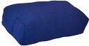 ヨガ フィットネス Y042BOLBLU03 YogaAccessories Supportive Rectangular Cotton Yoga Bolste...