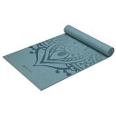 ヨガマット フィットネス 05-62893 Gaiam Yoga Mat Premium Print Extra Thick Non Slip Exercise...