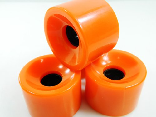 EB[ ^C XP{[ XP[g{[h COf 70mm Pro Longboard Skateboard Wheels Solid Gel Colors (Solid Orange)EB[ ^C XP{[ XP[g{[h COf