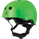 wbg XP{[ XP[g{[h COf A 3926 Triple Eight Lil 8 Dual Certified Sweatsaver Kids Skateboard and Bike Helmet with Padded Chin Buckle, Neon Green Glossy, (Model: 3926)wbg XP{[ XP[g{[h COf A 3926