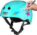 wbg XP{[ XP[g{[h COf A 888-04 Wipeout Dry Erase Kids Helmet for Bike, Skate, and Scooter, Teal Blue, Ages 8+wbg XP{[ XP[g{[h COf A 888-04