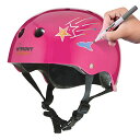 wbg XP{[ XP[g{[h COf A WP4038 Wipeout Dry Erase Kids Helmet for Bike, Skate, and Scooter, Neon Pink Youth L 8+wbg XP{[ XP[g{[h COf A WP4038