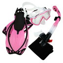シュノーケリング マリンスポーツ 9990, Pink, S/M,PROMATE Snorkeling Scuba Dive Panoramic PURGE M...