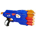 【送料無料】ナーフ Nerf Nストライク エリート デュアルストライクブラスター B4619 米国Hasbro版 オレンジトリガーエリートダーツ＆メガダーツ発射