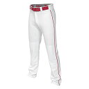 obg C[Xg 싅 x[X{[ W[[O A167101 EASTON MAKO 2 Baseball Pant, Adult, XLarge, White/Redobg C[Xg 싅 x[X{[ W[[O A167101