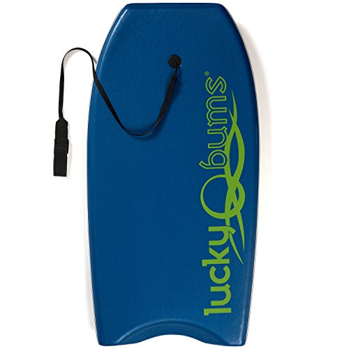 ܥǥܡ ޥ󥹥ݡ 325BL33 Lucky Bums Kids/Adults Body Board, Lightweight EPS Core, High Density Polyethylene Slick Bottom, Secure Leash, 33-Inch, Blueܥǥܡ ޥ󥹥ݡ 325BL33