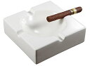 灰皿 海外モデル アメリカ 輸入物 VASH716 Visol Lokken Ceramic Patio Cigar Ashtray, White灰皿 海外モデ...