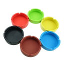 灰皿 海外モデル アメリカ 輸入物 LTH-A8211-K06 InnoLife - Eco-Friendly Colorfull Premium Silicone Rubber High Temperature Heat Resistant Round Design Ashtray (6 mixed colors)灰皿 海外モデル アメリカ 輸入物 LTH-A8211-K06