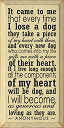 Ǐ CeA ^yXg[ Ǌ|IuWF COfUC 4379a Sawdust City Wood Dog Wall Art - It Came to Me That Every Time I Lose a Dog... (Old Cream)Ǐ CeA ^yXg[ Ǌ|IuWF COfUC 4379a