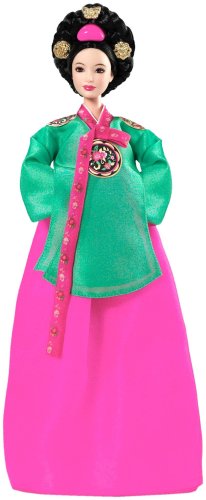 バービー Barbie 韓服を着たバービー Dolls of the Worldプリンセスコレクション ピンクラベル B5870