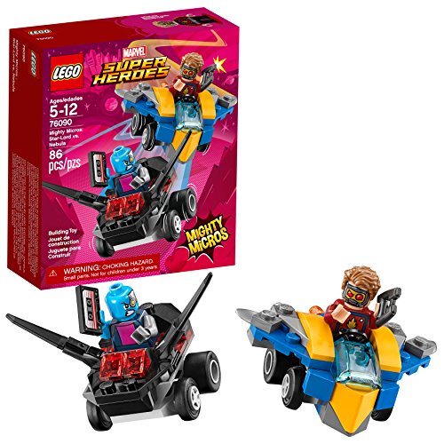 S 6212717 LEGO Marvel Super Heroes Mighty Micros: Star-Lord vs. Nebula 76090 Building Kit (86 Piece)S 6212717