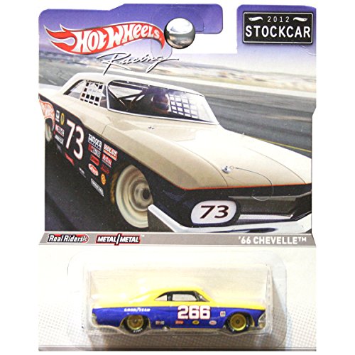 ホットウィール マテル ミニカー ホットウイール W8325 Hot Wheels 2012 Stockcar Stock Car 1966 66 Chevrolet Chevy Chevelle Goodyear Tires Blue 266ホットウィール マテル ミニカー ホットウイール W8325