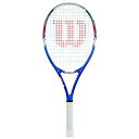 ejX Pbg A AJ EB\ 10225 Wilson US Open Adult Recreational Tennis Racket - Grip Size 3 - 4 3/8