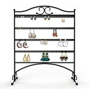 ANZTX^h WG[ TB-J0094BLK-AA Mango Steam Jewelry Organizer for Hanging Earrings, BlackANZTX^h WG[ TB-J0094BLK-AA