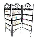 アクセサリスタンド ジュエリー 12063B Mango Steam 3-Panel Jewelry Organizer for Hanging Earring...