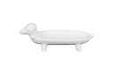 アクセサリスタンド ジュエリー DA1799 Creative Co-Op Elongated White Ceramic Dog Dishアクセサリスタンド ...
