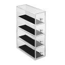 アクセサリスタンド ジュエリー 38180 iDesign Clarity BPA-Free Plastic 4-Drawer Flip Jewelry Org...