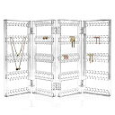 ANZTX^h WG[ AX-AY-ABHI-109973 TheJD Foldable Acrylic Earring Screen Stand Holder - Upto 144 Pairs Earring Display ShowcaseANZTX^h WG[ AX-AY-ABHI-109973