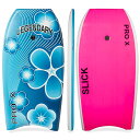 ボディボード マリンスポーツ Bodyboard for Beach with Hard Slick Bottom, Boogie Boards for Kid...