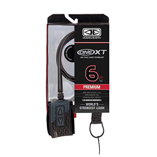 サーフィン リーシュコード マリンスポーツ LC60XT Ocean and Earth All Round Comp One XT Surf Leash 6ft 0 Blackサーフィン リーシュコード マリンスポーツ LC60XT