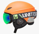 Xm[{[h EB^[X|[c COf [bpf AJf phantomorangesmallsu Phantom Helmet with Audio and Snow Supra Goggle (Orange, SXm[{[h EB^[X|[c COf [bpf AJf phantomorangesmallsu