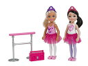 バービー バービー人形 チェルシー スキッパー ステイシー FHK98 Barbie Club Chelsea Ballet Doll 2 Packバービー バ...
