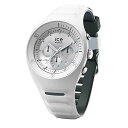 楽天angelica腕時計 アイスウォッチ メンズ かわいい 014943 ICE-WATCH - P. Leclercq - Men's Wristwatch with Silicon Strap, White（Chrono）, Large （46mm）, Bracelet腕時計 アイスウォッチ メンズ かわいい 014943