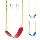 ジャングルジム ブランコ 屋内・屋外遊び 幼児 小学生 Squirrel Products Heavy Duty Strap Swing Seat - Play...