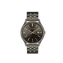 腕時計 ブローバ メンズ Caravelle by Bulova Men's Dress Quartz Gray Stainless Steel Watch, Coin Edge Bezel, Style: 45B149腕時計 ブローバ メンズ