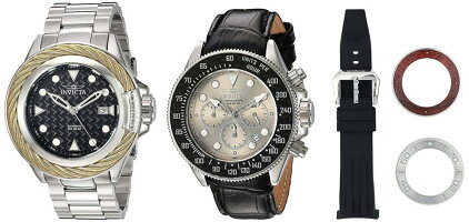 インヴィクタインビクタ腕時計メンズInvictaMen's'S1Rally'AutomaticStainlessSteelandSiliconeCasualWatch,ColorBlack(Model:24739)インヴィクタインビクタ腕時計メンズ