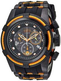 インヴィクタインビクタ腕時計メンズInvictaMen's'CharacterCollection'QuartzStainlessSteelandSiliconeCasualWatch,Color:Black(Model:25001)インヴィクタインビクタ腕時計メンズ