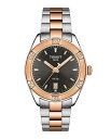 ティソ 腕時計 ティソ レディース Tissot womens PR 100 Classic Stainless Steel Dress Watch Rose Gold 5N,Grey T1019102206100腕時計 ティソ レディース