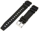 腕時計 タイメックス メンズ Timex Men's Q7B723 Resin Performance Sport 19mm Black Replacement Watchband腕時計 タイメックス メンズ その1