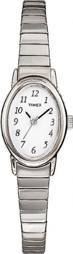 腕時計 タイメックス レディース Timex T21902 Ladies White Steel Cavatina Watch腕時計 タイメックス レディース