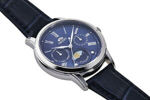 オリエント腕時計レディースOrientSunandMoonBlueDialLadiesWatchRA-KA0004L10Bオリエント腕時計レディース