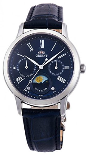 腕時計 オリエント レディース Orient Sun and Moon Blue Dial Ladies Watch RA-KA0004L10B腕時計 オリエント レディース
