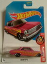 ホットウィール Hot Wheels ’63 シボレー HWフレイムズ 7/10 14/365 ピンク Chevy ビークル ミニカー