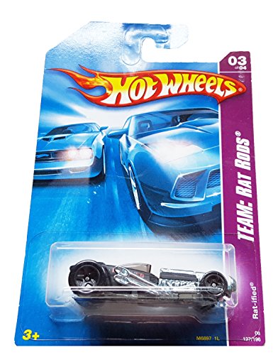 ۥåȥ ޥƥ ߥ˥ ۥåȥ Hot Wheels 2008 127 Team: Rat Rods 3 of 4 Rat...