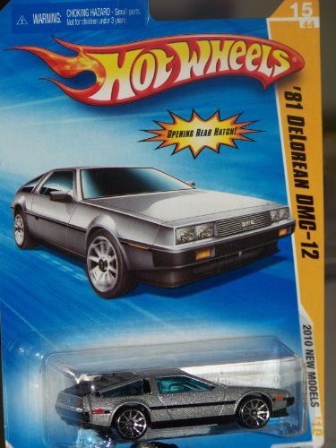 ホットウィール マテル ミニカー ホットウイール Hot Wheels Delorean DMC-12 2010 New Models 81 Delorean DMC-12 First Edition 1:64 Scale Collectible Die Cast Car 15ホットウィール マテル ミニカー ホットウイール