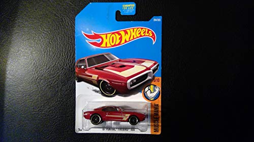 ホットウィール Hot Wheels '67ポンティアック ファイアーバード 400 マッスルマニア 5/10 284/365 マルーン Pontiac ビークル ミニカー