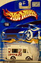 ホットウィール マテル ミニカー ホットウイール Hot Wheels 2001-136 WHITE Ice Cream Truck with Stars On Back 1:64 Scaleホットウィール マテル ミニカー ホットウイール