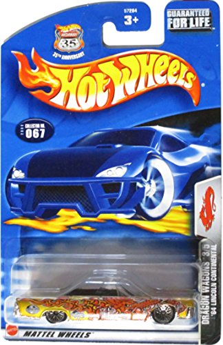 ホットウィール Hot Wheels '64リンカーン・コンチネンタル ドラゴンワゴンズ 3/5 コレクター#067 Lincoln Continental ビークル ミニカー