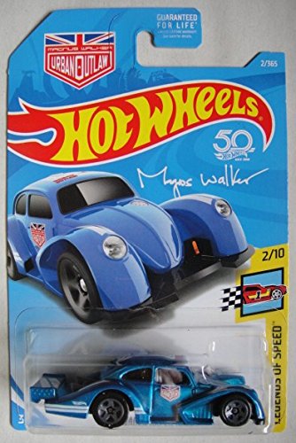 ホットウィール マテル ミニカー ホットウイール Hot Wheels 2018 50th Anniversary Legends of Speed Volkswagen Kafer Racer 2/365, Blueホットウィール マテル ミニカー ホットウイール