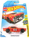 ホットウィール マテル ミニカー ホットウイール Hot Wheels 2018 50th Anniversary HW Speed Graphics 039 68 Mercury Cougar 106/365, Redホットウィール マテル ミニカー ホットウイール