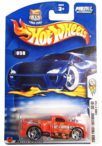 ۥåȥ ޥƥ ߥ˥ ۥåȥ Hot Wheels 2003-050 First Editions 38/42 RED Ford F-150 Highway 35 1:64 Scaleۥåȥ ޥƥ ߥ˥ ۥåȥ