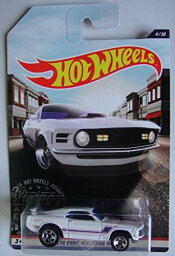 ホットウィール マテル ミニカー ホットウイール HOT WHEELS VINTAGE AMERICAN MUSCLE WHITE 1970 FORD MUSTANG MACH 1 4/10ホットウィール マテル ミニカー ホットウイール