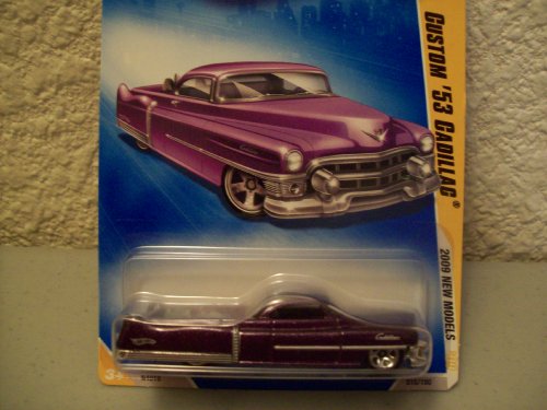 zbgEB[ }e ~jJ[ zbgEC[ Hot Wheels 2009 New Models Purple Custom 53 Cadillac 1:64 ScalezbgEB[ }e ~jJ[ zbgEC[