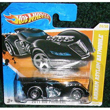 ホットウィール マテル ミニカー ホットウイール 【送料無料】2011 HOT WHEELS 2011 HW PREMIERE 24/50 ARKHAM ASYLUM BATMOBILE 24/244 ON SHORT CARDホットウィール マテル ミニカー ホットウイール